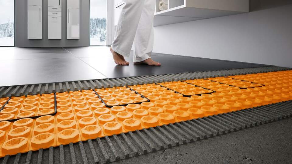 Schlüter Ditra Heat E Systems, How To Heat Tile Floors