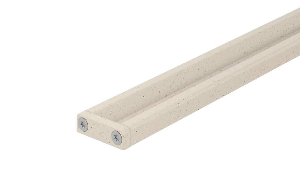 Schlüter®-KERDI-LINE-VARIO COVE TSI aluminium textured natural ivory